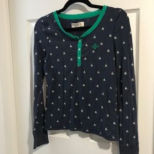 Sailboat Pajama Shirt